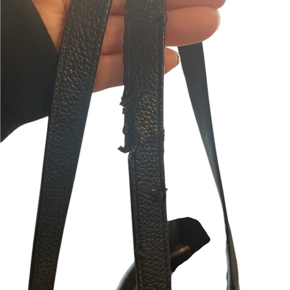 Coach Black Pebbled Leather Taylor Tote - Picture 7 of 12